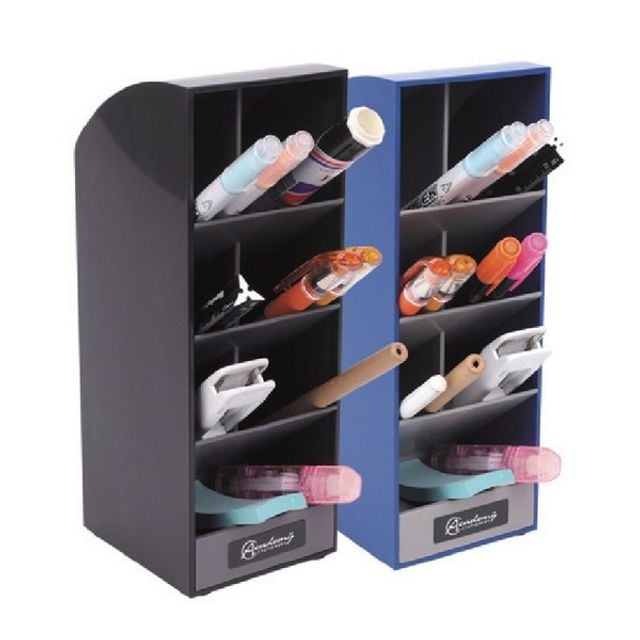 아카데미 펜꽂이 MW-626 흑색(스텐드형 77x85x210mm)