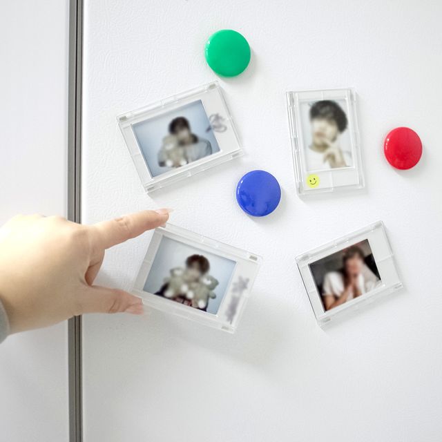 포토카드액자 투명 폴라로이드프레임 마그넷액자 - 이미지 3