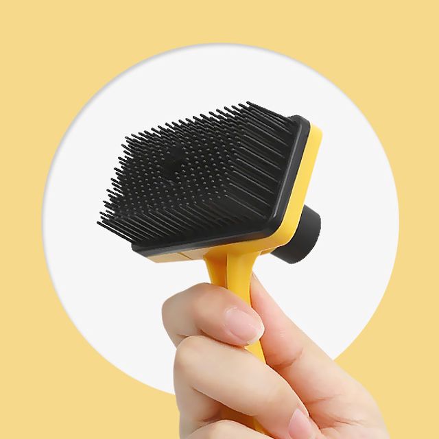 반려동물 죽은 털관리 원터치 털제거 그루밍 펫브러쉬 - 이미지 2