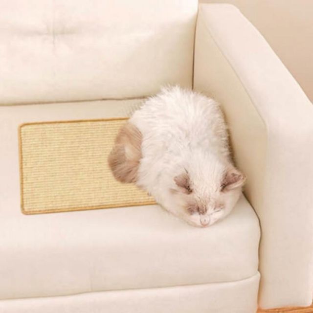 고양이 벽부착 사이잘 스크래쳐매트 30x60