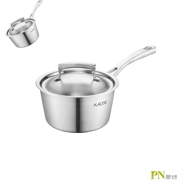 PN풍년 칼릭스 편수냄비 16cm 스텐소형편수냄비 인덕션편수냄비소형 인덕션냄비 소스팬