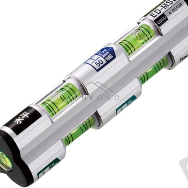 소형수평계 수평대 수평 슬루프레벨 소형 ED MSL 120mm 5 0.50mm/m