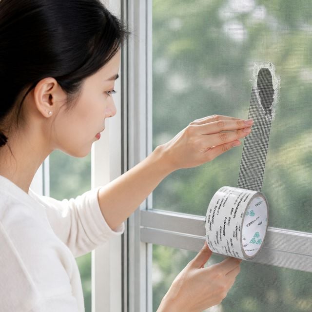 방충망 구멍 메우기 패치 스티커 창문 보수용 보수재 모기장 틈새 수선