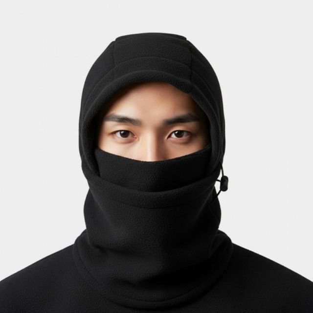 겨울 폴라 후드워머 방한 바라클라바 기모 용품 후리스 복면 넥워머