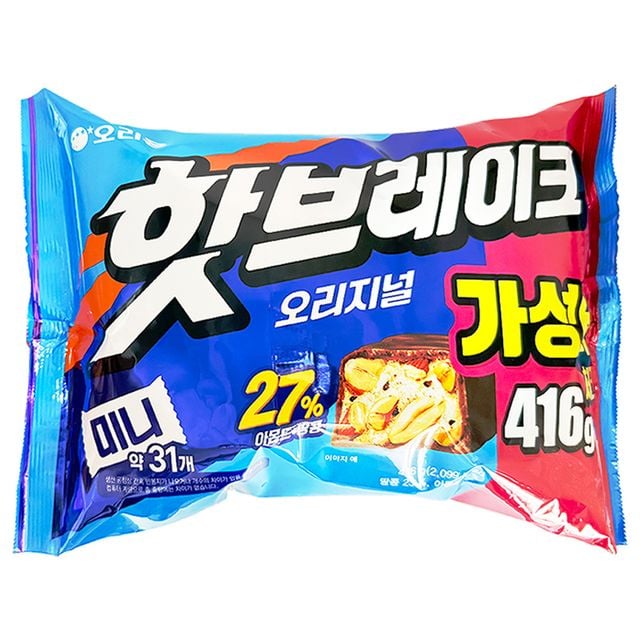 오리온 핫브레이크 미니 오리지날 416g 1개