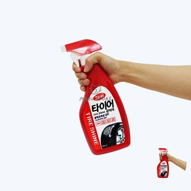 휠세차 세차광택제 타이어광택제 650ml