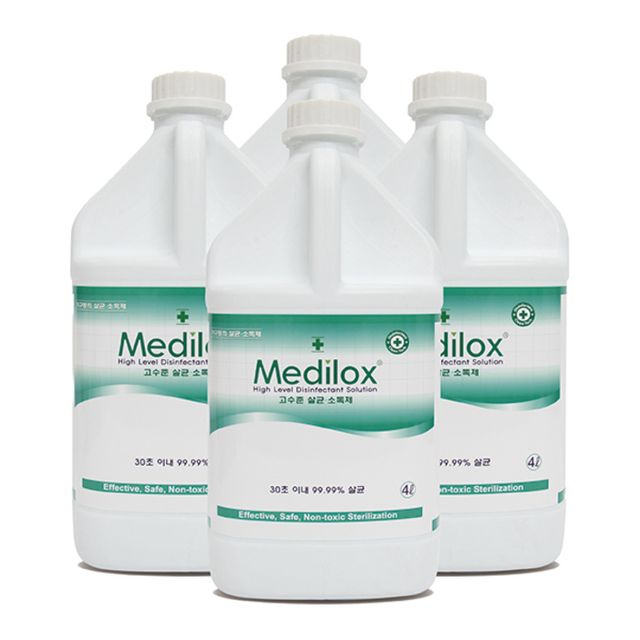 메디록스 살균소독제 4L 1박스 4개 대용량 업소용