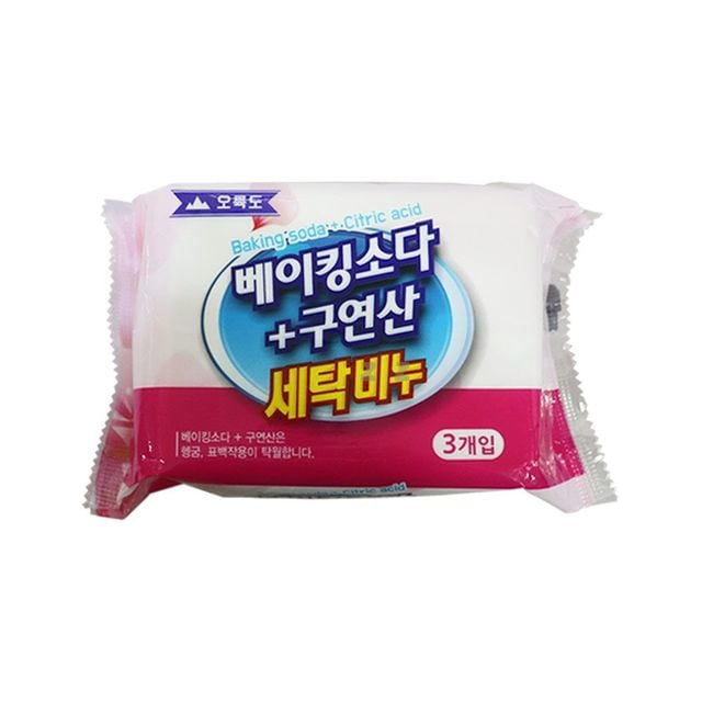 IS-SA 오륙도 베이킹소다+구연산 세탁비누 3개입