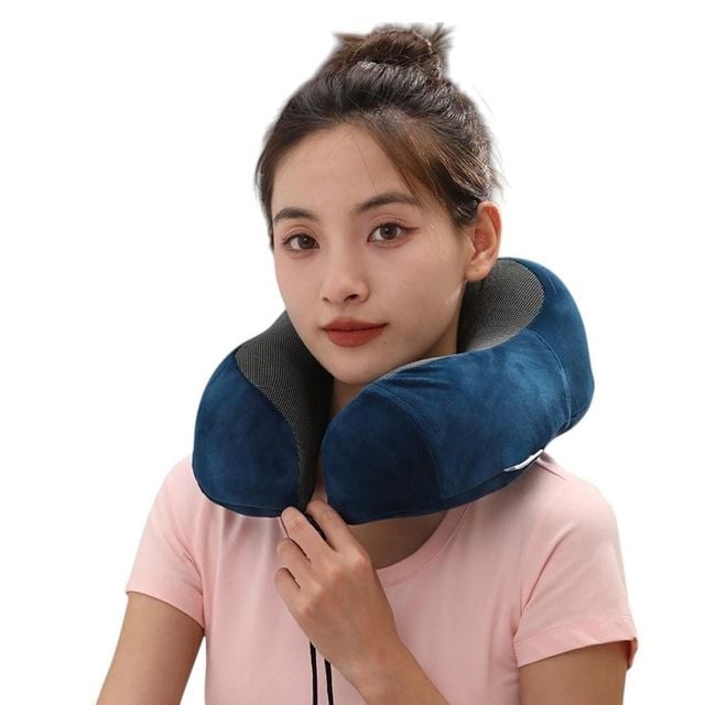 메모리폼 목베개세트 (3종 블루)