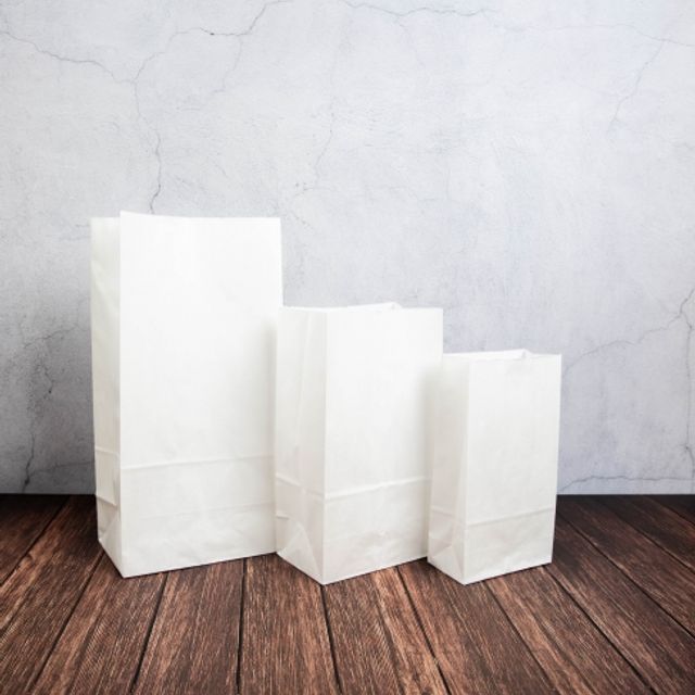 혜명몰 기븐 화이트종이봉투 대 / 180x110x350mm(8입) - 개 (1개입) 답례품봉투 선물용봉투 각대봉투 종이 - 이미지 3