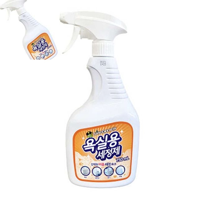 욕실용세정제650ml 욕실세제 타일세정제 화장실청소 욕실청소세제