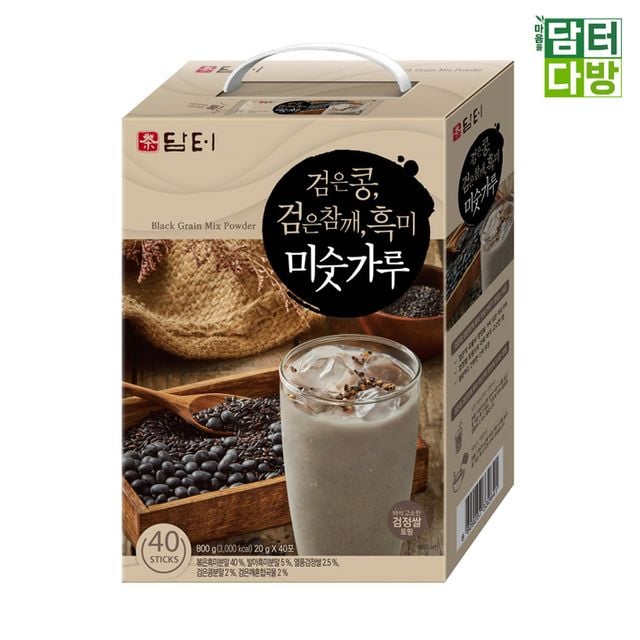 (무배) 담터 검은콩 검은참깨 흑미 미숫가루 40스틱