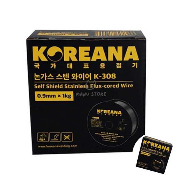 용접기용품 용접용부품 스텐용 논가스 와이어 0.9mm 1kg