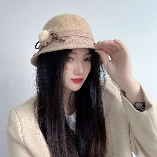 버킷 햇 모자 캠핑 가을 벙거지 여자 - 이미지 5