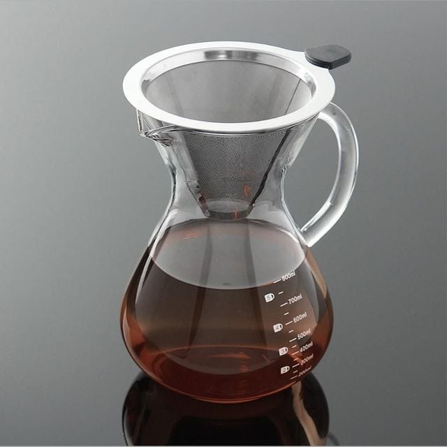 필터 드립서버 세트 800ml 2중스텐필터