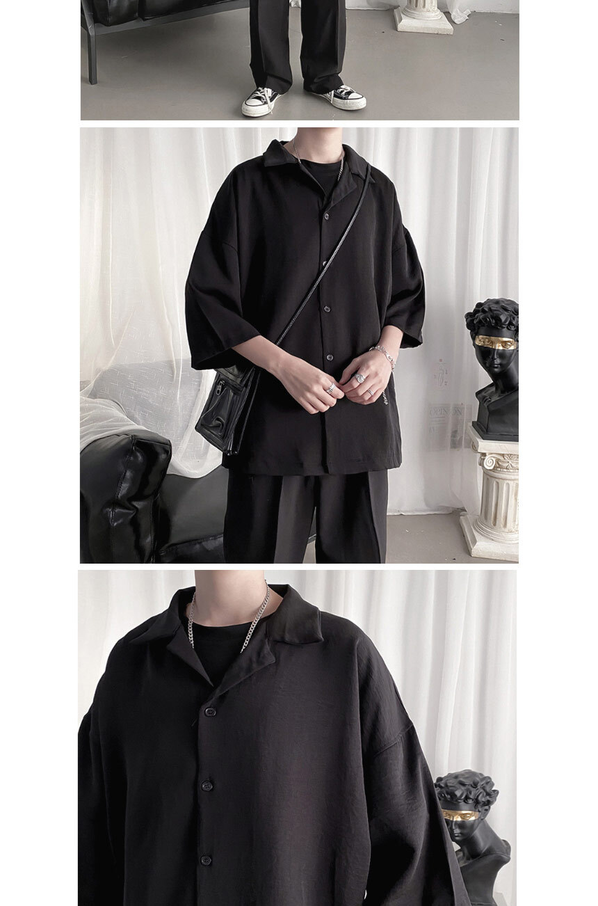 남성셔츠,남성반팔셔츠,남성반팔남방,여름셔츠,오버핏,카라있음,레이어드패션,스트릿패션