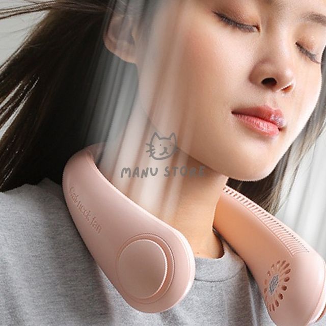 냉각선풍기 휴대용에어컨 USB 넥밴드 선풍기