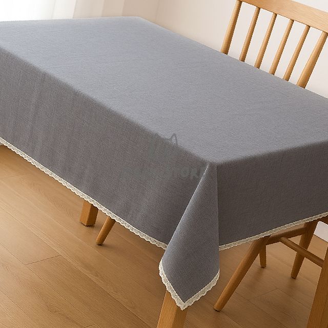 테이블커버 행사용테이블보 사각 방수 식탁보 120x120cm 그레이