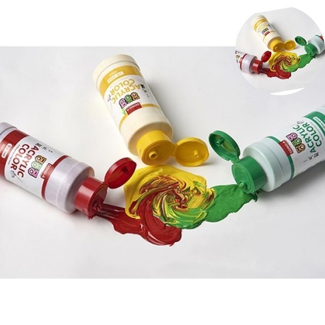 아크릴화 그림그리기 아크릴물감 200ml 파랑