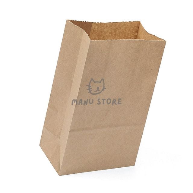 악세사리포장봉투 선물포장봉투 무지 크라프트 봉투 100p세트 12x21cm