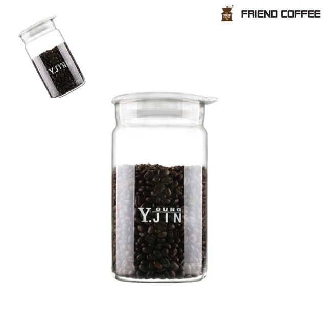 원두 밀폐용기 보존용기 L 3호 800ml 원두용기 원두보관통 꿀병 원두보관밀폐용기