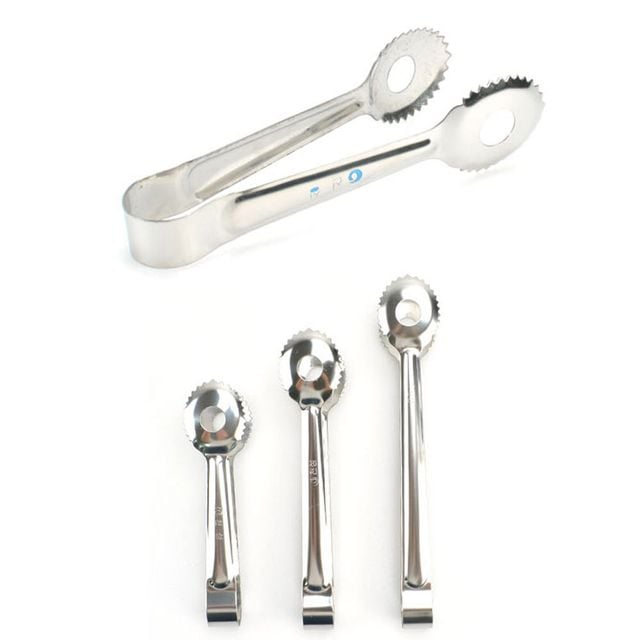 스텐 샐러드 야채 뷔페 얼음 집게 16.5cm 17호