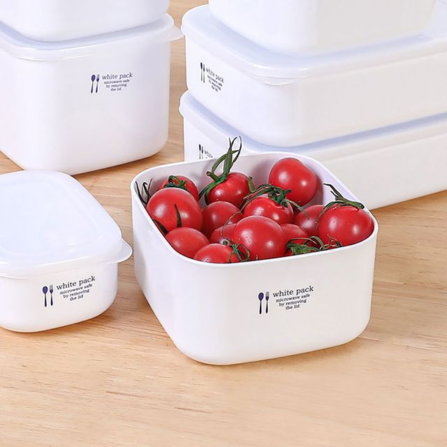 나카야 사각 밀폐통 초소형 190ml 2P - 이미지 2