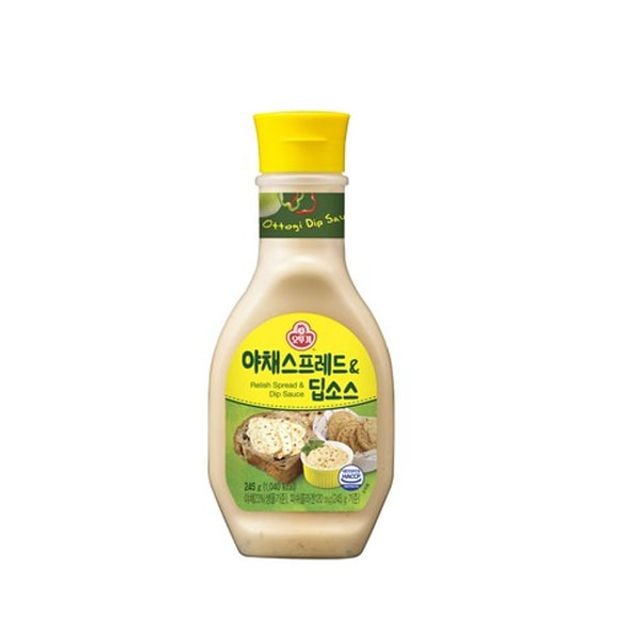 오뚜기 야채 스프레드 딥소스 245g 샌드위치 소스 - 이미지 1