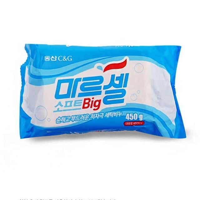 부드럽고 순한 저자극 소프트 빅사이즈 세탁 비누 - 이미지 1