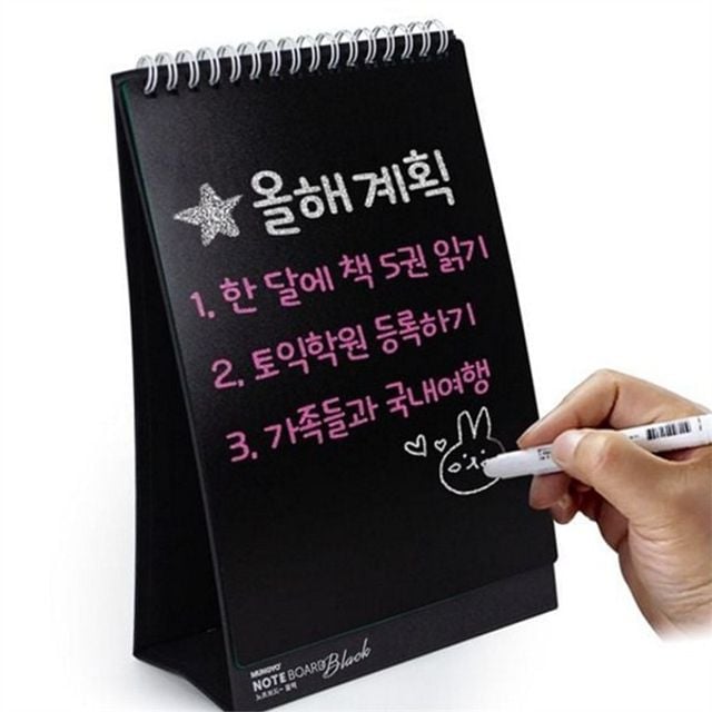 스탠드형 칠판 칠판 카운터용 스프링형 데스크 보드 메모 매장용 메뉴판 안내판 물티슈 메모판 카페 지움