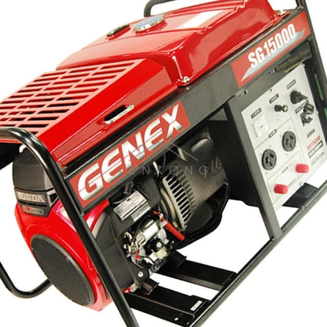 가정용발전기 가솔린발전기 제넥스 발전기 (가솔린) SG-15000EXC 1EA