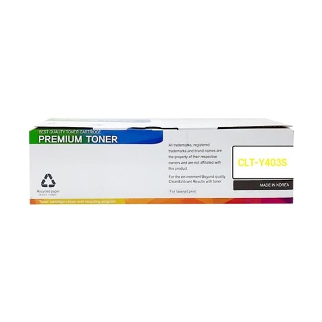 혜명몰 삼성 재생토너 CLT-Y403S 노랑 - 개 (1개입) 프린터잉크 프린터기잉크 프린터토너 잉크리필 프린트