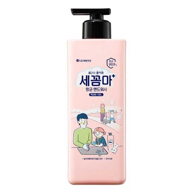 부드러운 손 세정제 480ml 파우더향