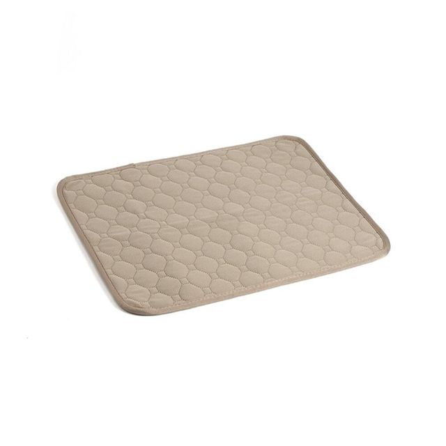 빨아쓰는 배변패드 50x35cm 브라운 씻어쓰는배변패드 애견배변판 반려견배변패드