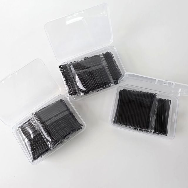 투명 실핀 보관함 다용도 플라스틱 케이스 헤어핀 정리함 - 이미지 4