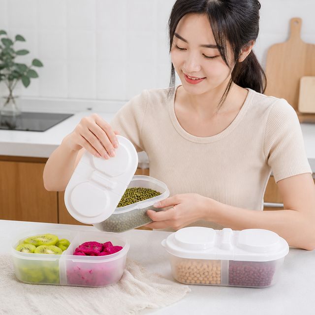 냉장고 식재료 나눔 잡곡통 반찬통 밀폐용기 정리함