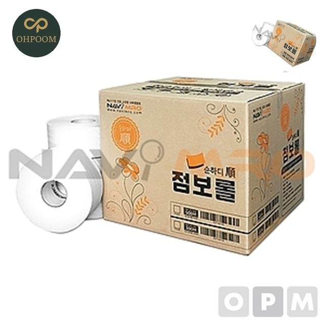 점보롤16롤 점보롤화장지2겹 점보롤 1BOX 16롤 2겹 mmxM 98x300