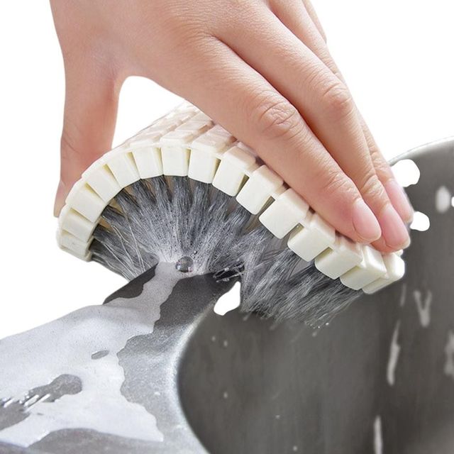 휘어지는 청소솔