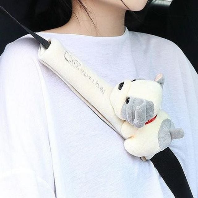 자동차 안전벨트 인형 쿠션 차량용 안전가드