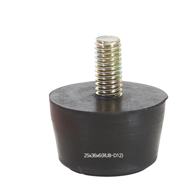 화성고무 볼트방진고무(고무발)25x36x6 RUB-D12(20개)