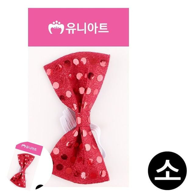 남자나비넥타이 여성넥타이 나비넥타이 소 빨강