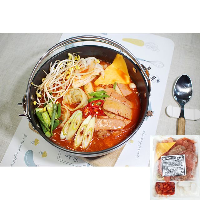 푸짐 부대찌개(안주세상 600g) 부대민찌 육가공 즉석