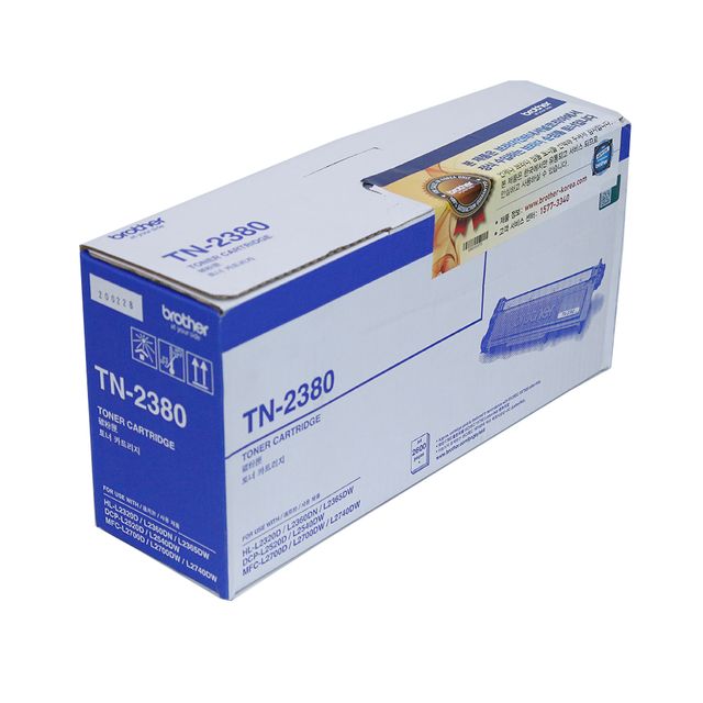 브라더 정품토너 HL-L2365DW 2600매 (검정)