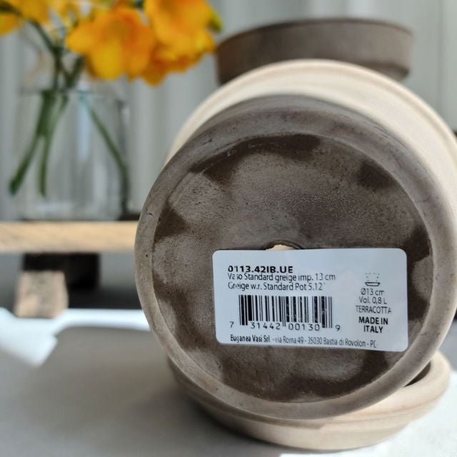 3개셋트 이태리 기본형 바소 모카 EV13x12cm+R11받침 - 이미지 2