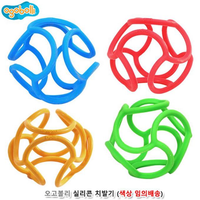 오고볼리 실리콘 치발기 1개