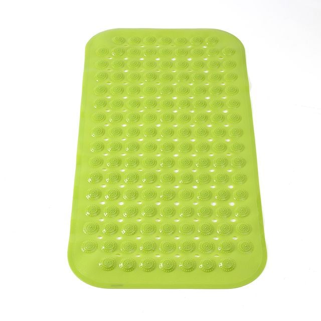 욕실매트 타일 흡착 미끄럼방지 그린 36x70cm 부스매트 씽크대매트 키친매트 발판 - 이미지 1