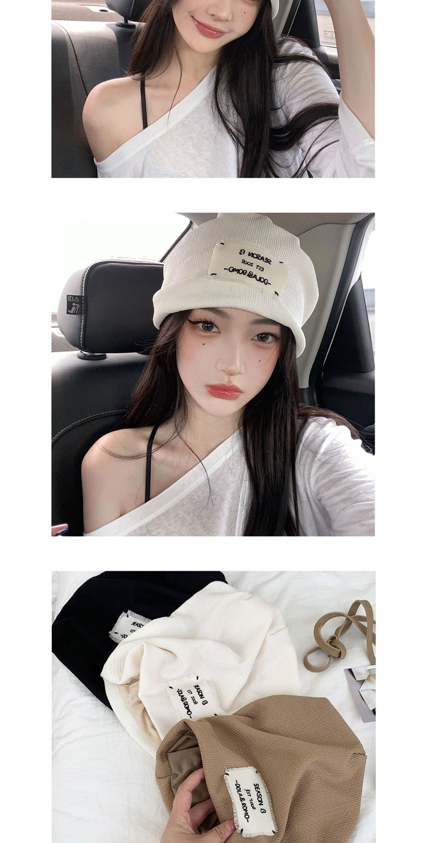 털모자,남자비니모자