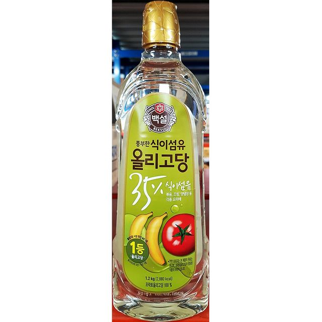 백설 프락토 올리고당 1.2Kg X9 올리고당 드레싱 물엿