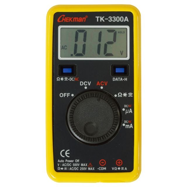 태광 디지털멀티미터 TK-3300A 66x125x18mm