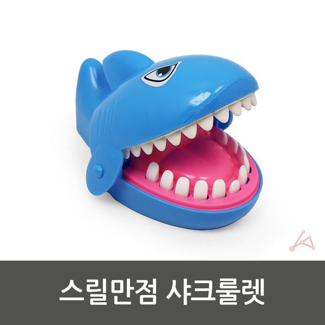 룰렛게임 휴대용게임 상어장난감 - 이미지 3
